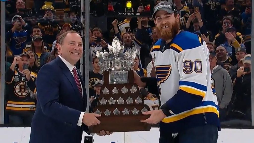 Ryan O Reilly Wins The 2019 Conn Smythe Trophy Sportsnet Ca