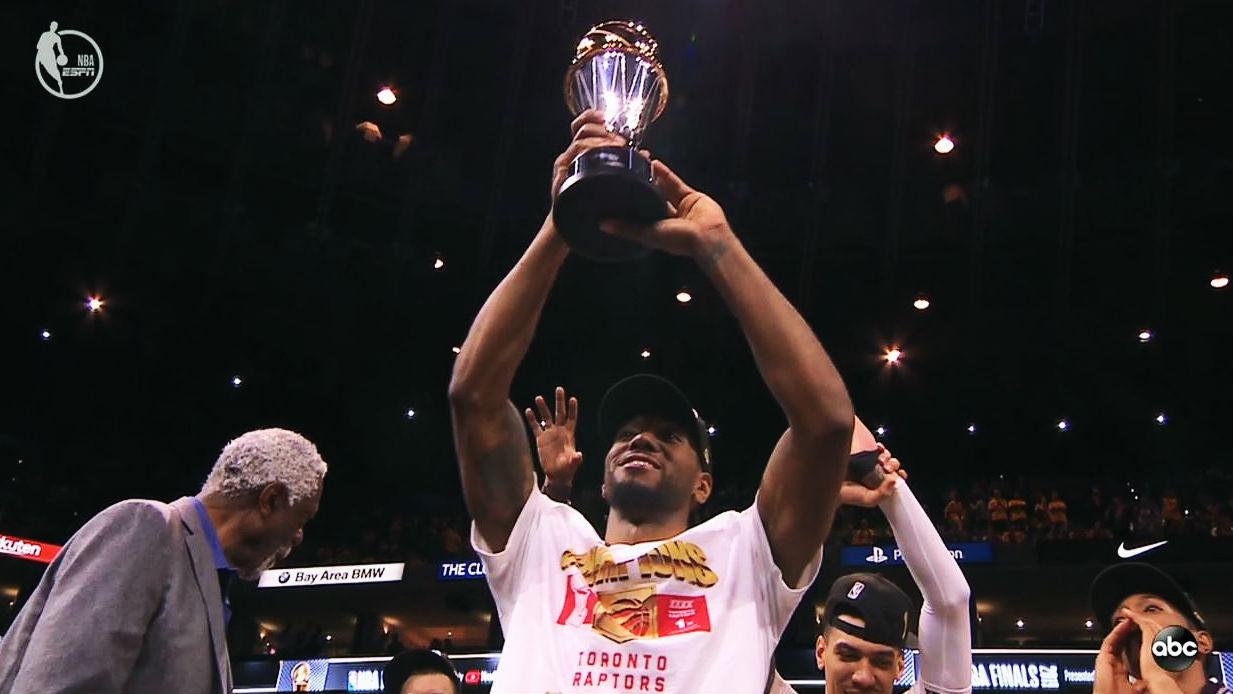 King of the North: Kawhi Leonard wins Finals MVP