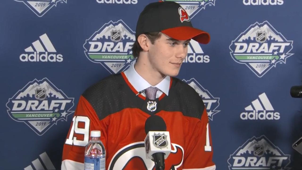 Devils tab Jack Hughes with No. 1 pick in 2019 NHL entry draft