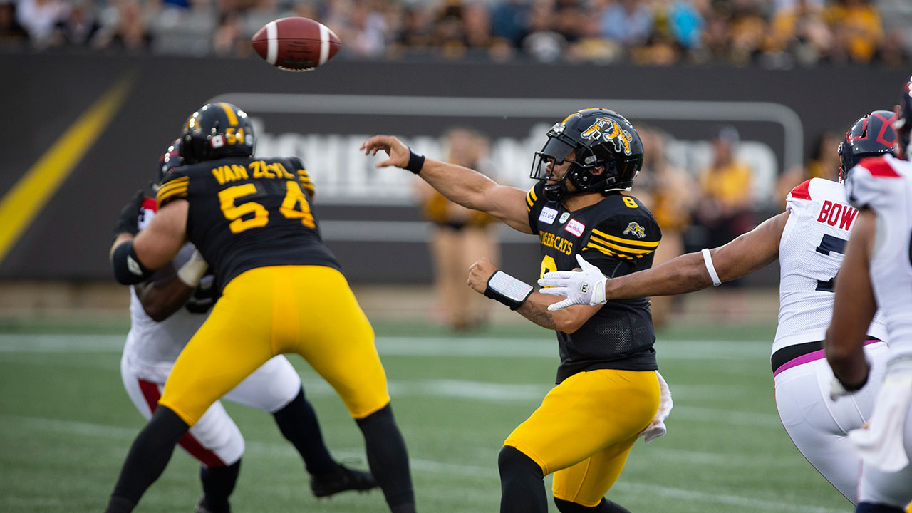 Adams Jr's three TD's help Alouettes win finale – Hamilton Tiger-Cats