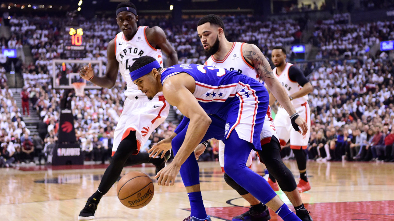 Raptors watch the 905's epic comeback at the Scotiabank Arena 