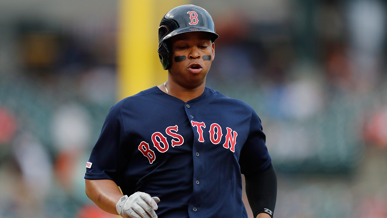 MINNEAPOLIS, MN - JUNE 22: Boston Red Sox Third base Rafael Devers