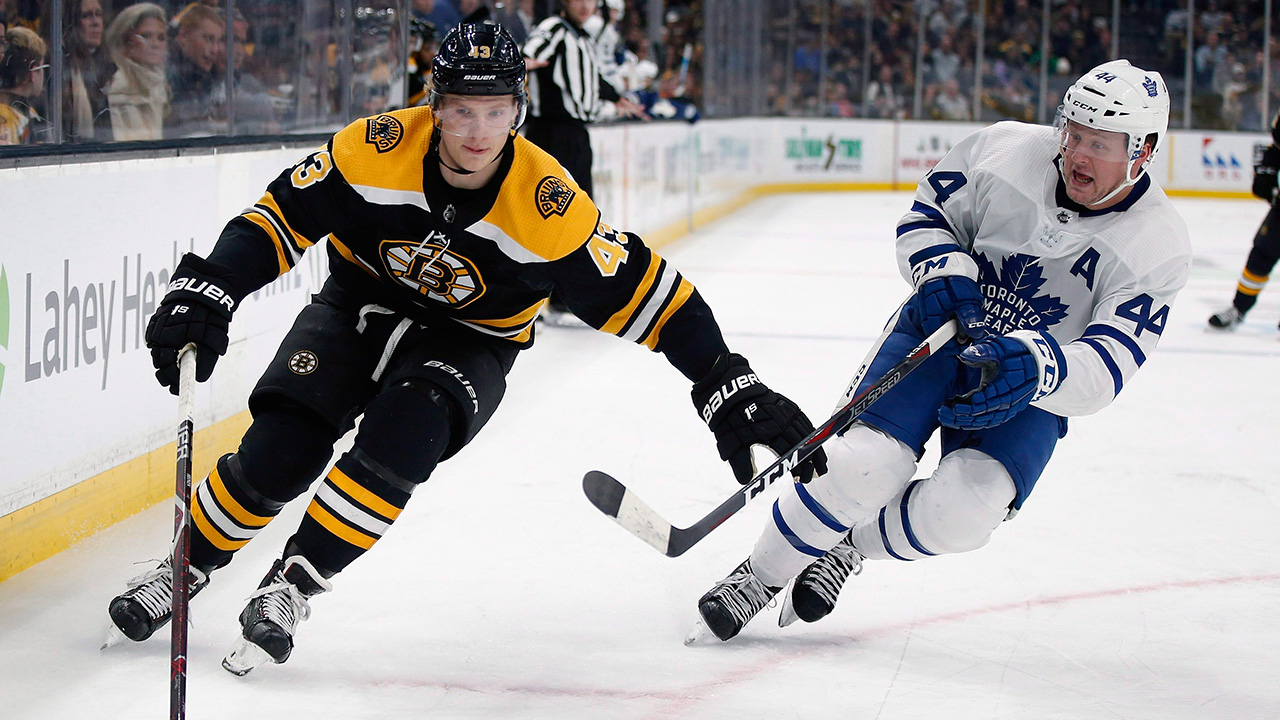 Bruins' Heinen traded to the West Coast with Nick Ritchie going the other way