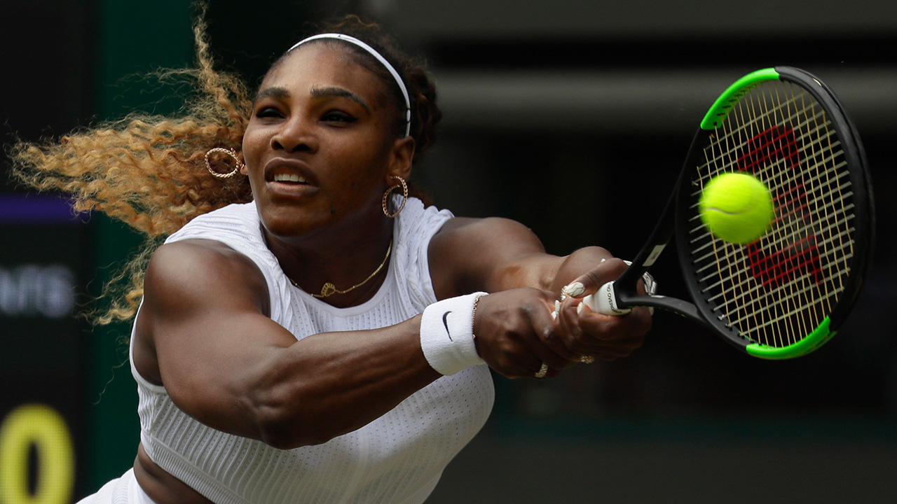 Serena Williams fined $10K for damaging Wimbledon court in practice