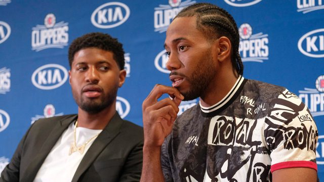 clippers introduce kawhi