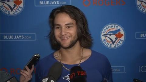 Bichette's aggressive swing a main contributor to his historic start