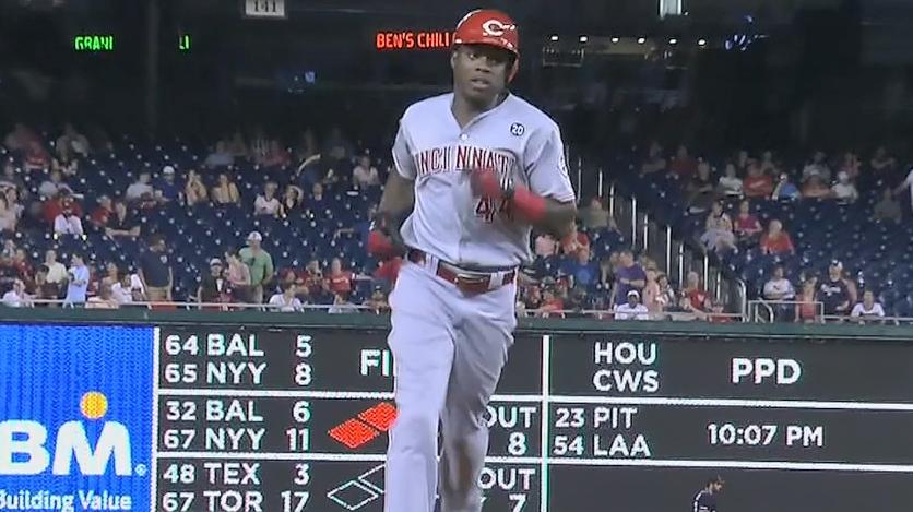 Reds' Aristides Aquino sets MLB record with 8 home runs in first 12 games