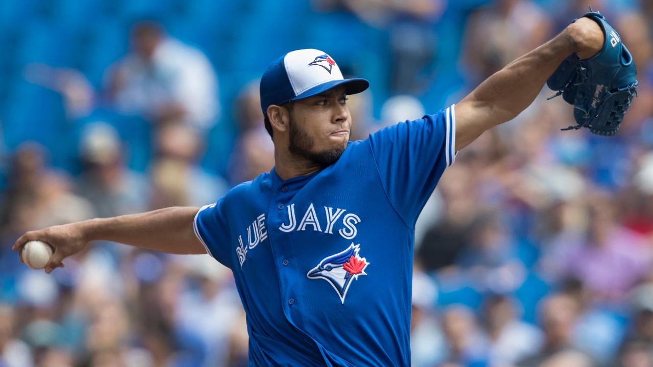 Why does Jose Berrios grab his cap so much? Nervous habit