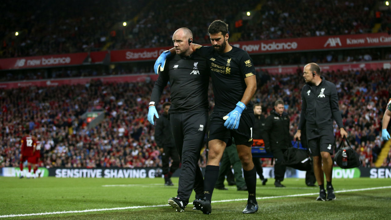 Liverpool Goalkeeper Alisson Out A ‘few Weeks’ With Calf Injury