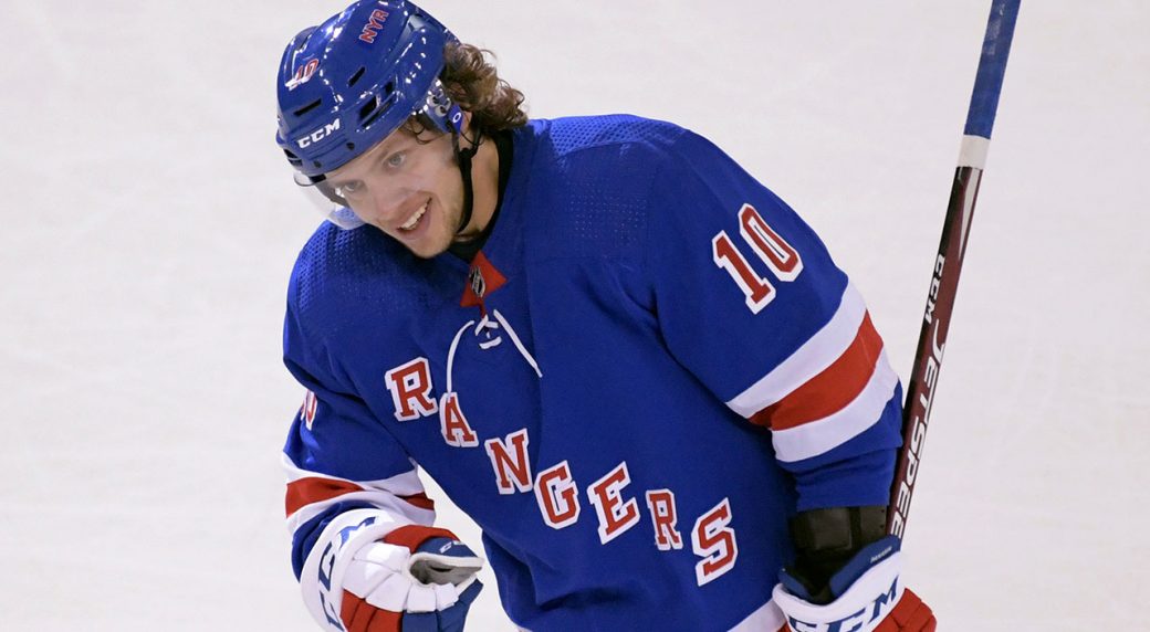 Rangers' Artemi Panarin returns to practice after leave of absence