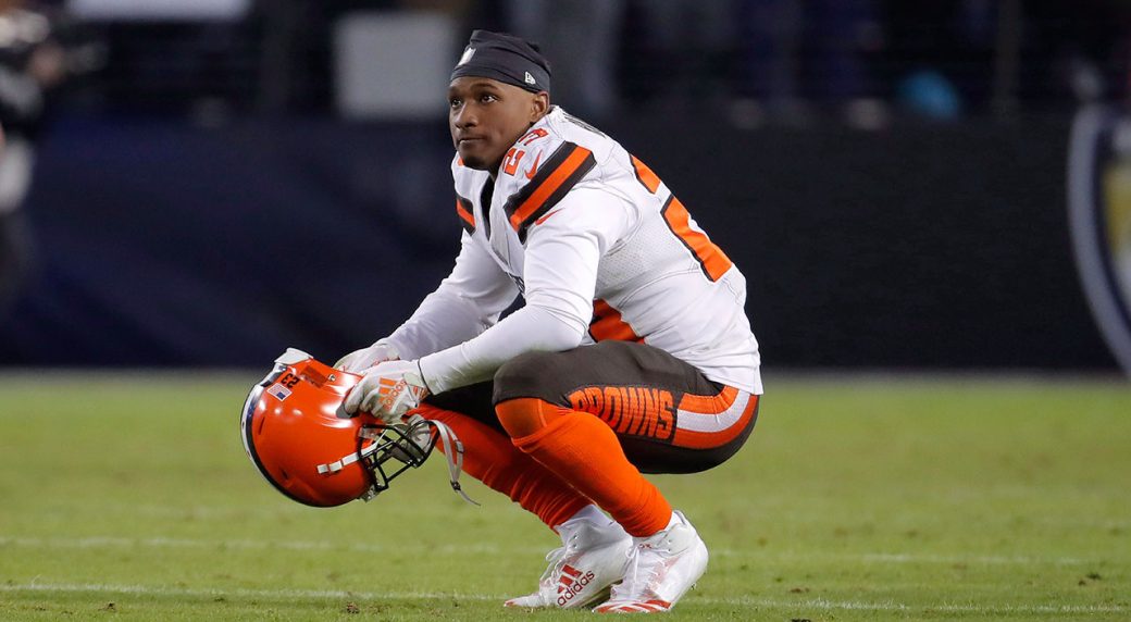 Browns' Randall out against Jets with concussion, Smith ...