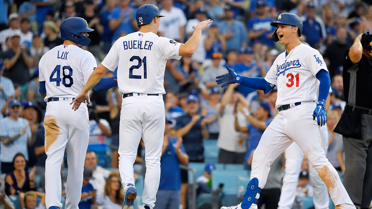 L.A. Dodgers hit seven home runs in rout of Colorado Rockies
