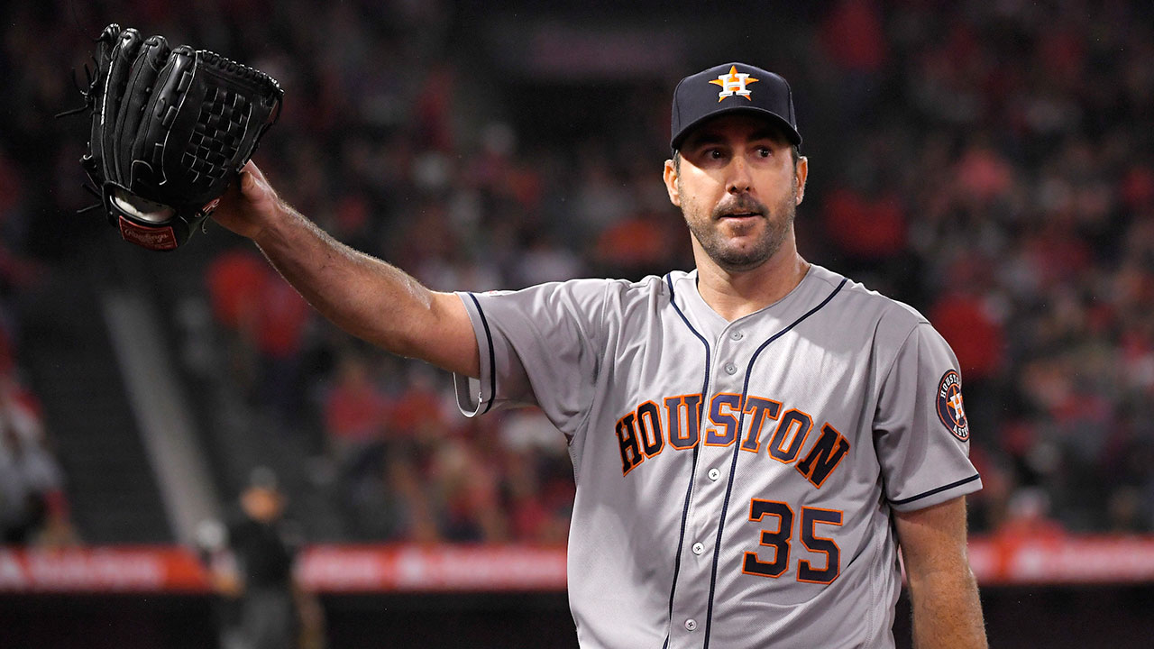 Astros' Justin Verlander donating every paycheque to coronavirus