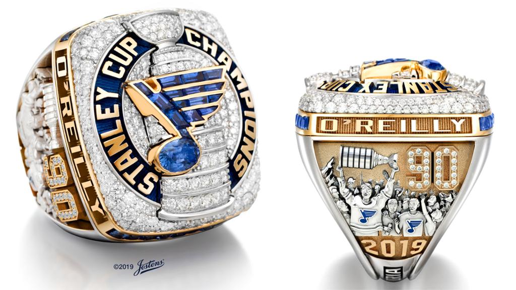St. Louis Blues 2019 Stanley Cup Ring Paperweight Jostens