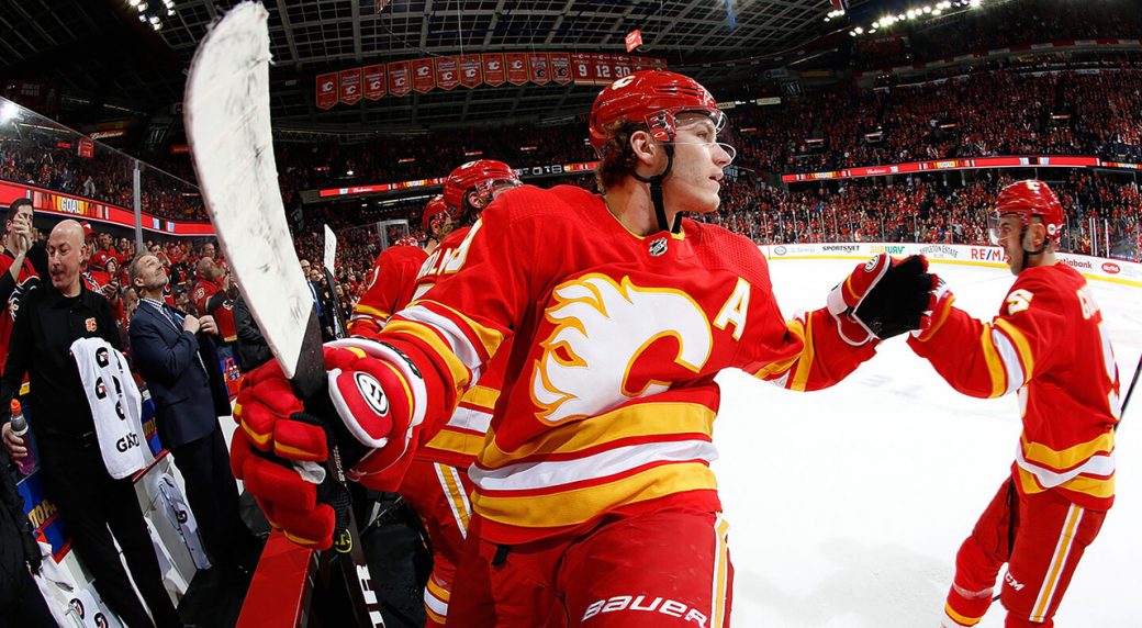 flames throwback jersey