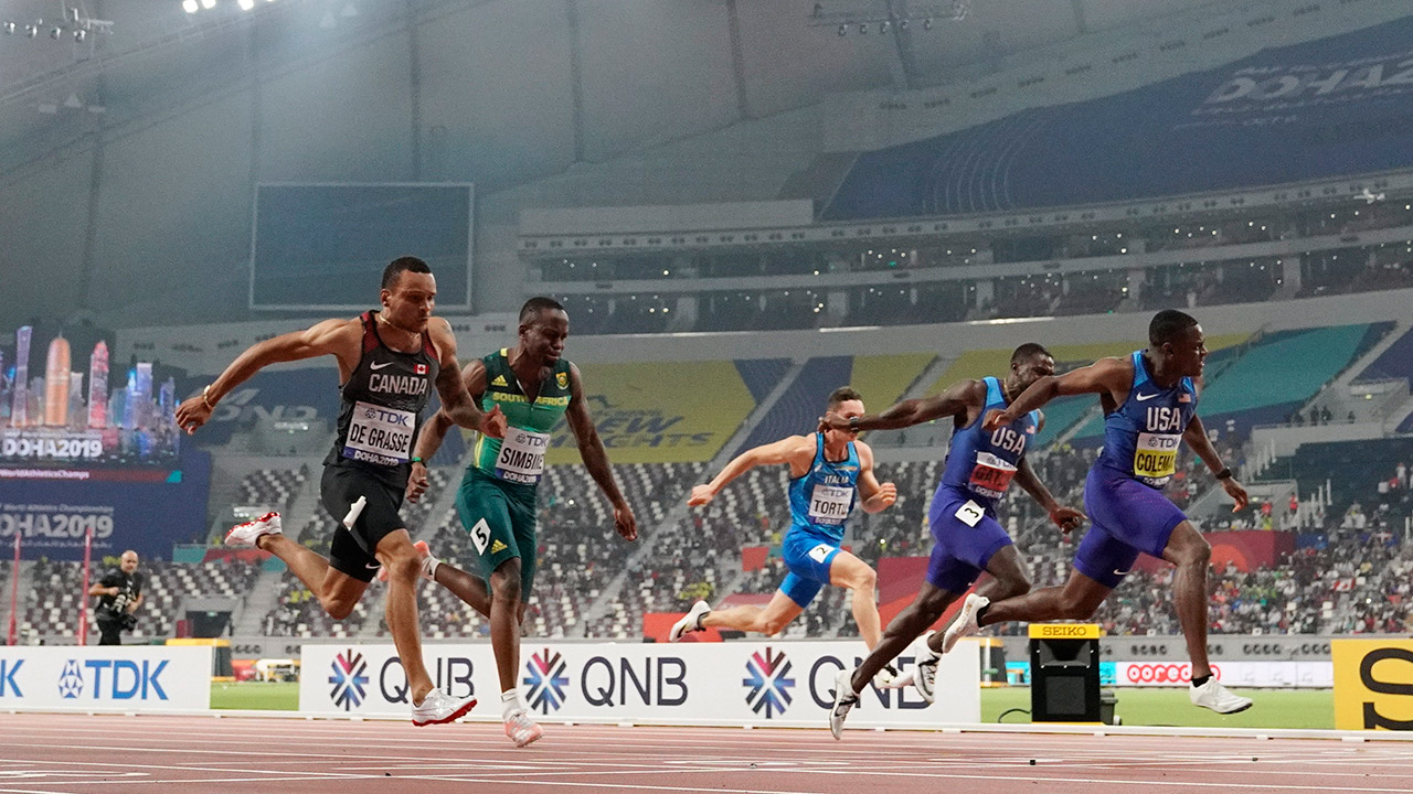 Canada’s De Grasse Captures Bronze In Men’s 100m At Worlds