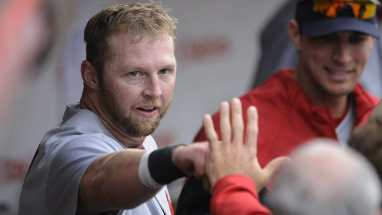 Former Cardinals player Chris Duncan, who helped team win World