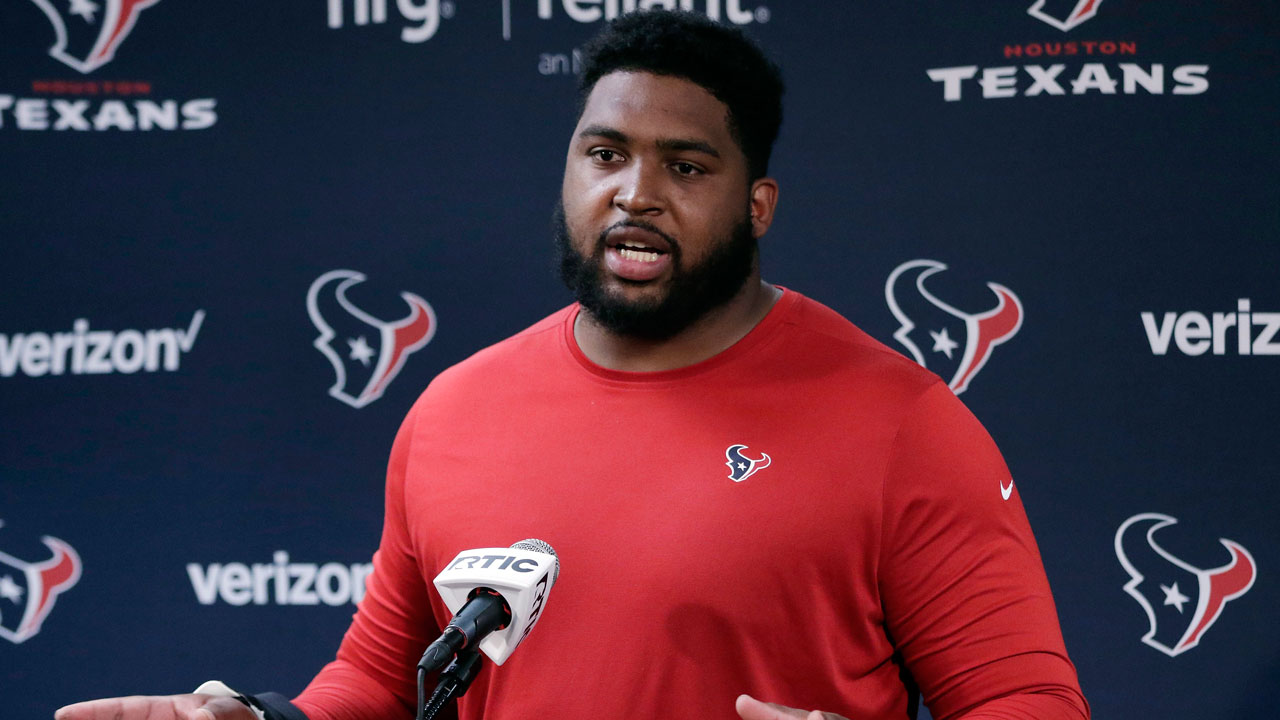 Houston Texans: Tytus Howard's status against the Pats remains uncertain