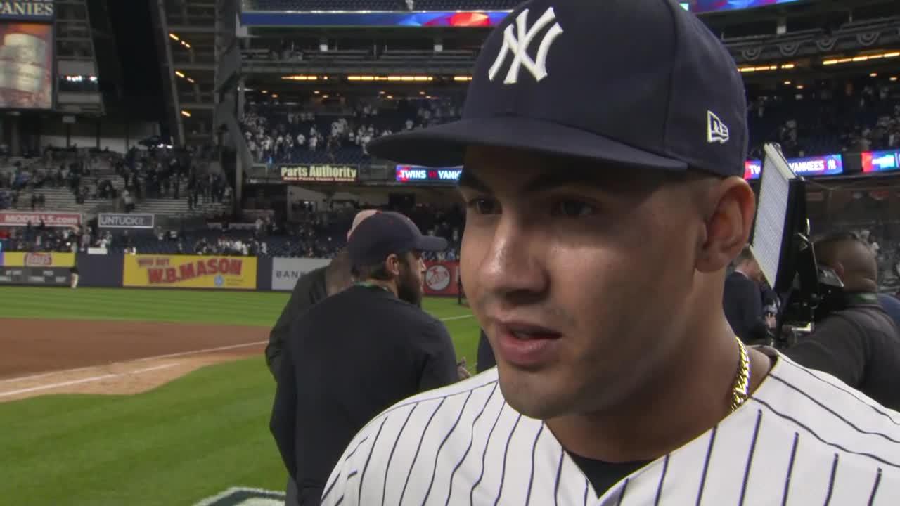 Gleyber Torres doesn't shy from the expectations