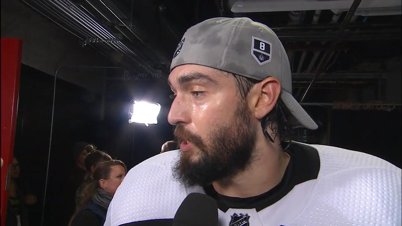Drew Doughty Mic'd Up at Dodgers-Blue Jays Game