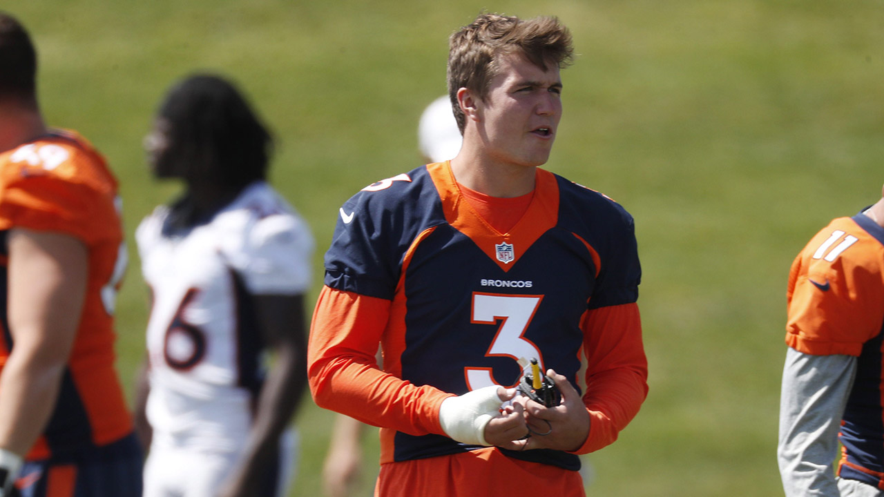 Denver Broncos rookie QB Drew Lock returning to practice 