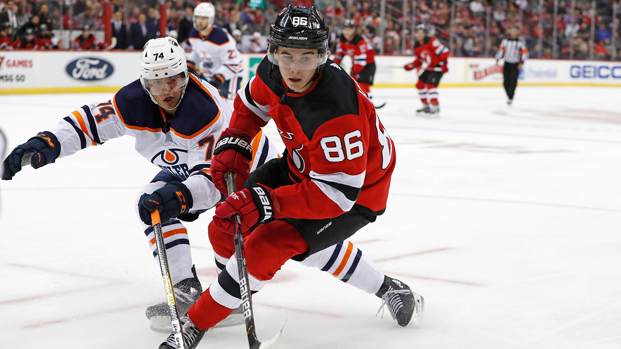Devils’ Jack Hughes to miss game vs. Rangers with lower-body injury