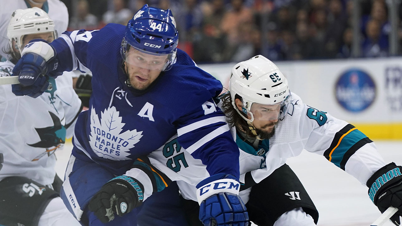 Rielly scores winner vs. Sharks as Leafs spoil Mar