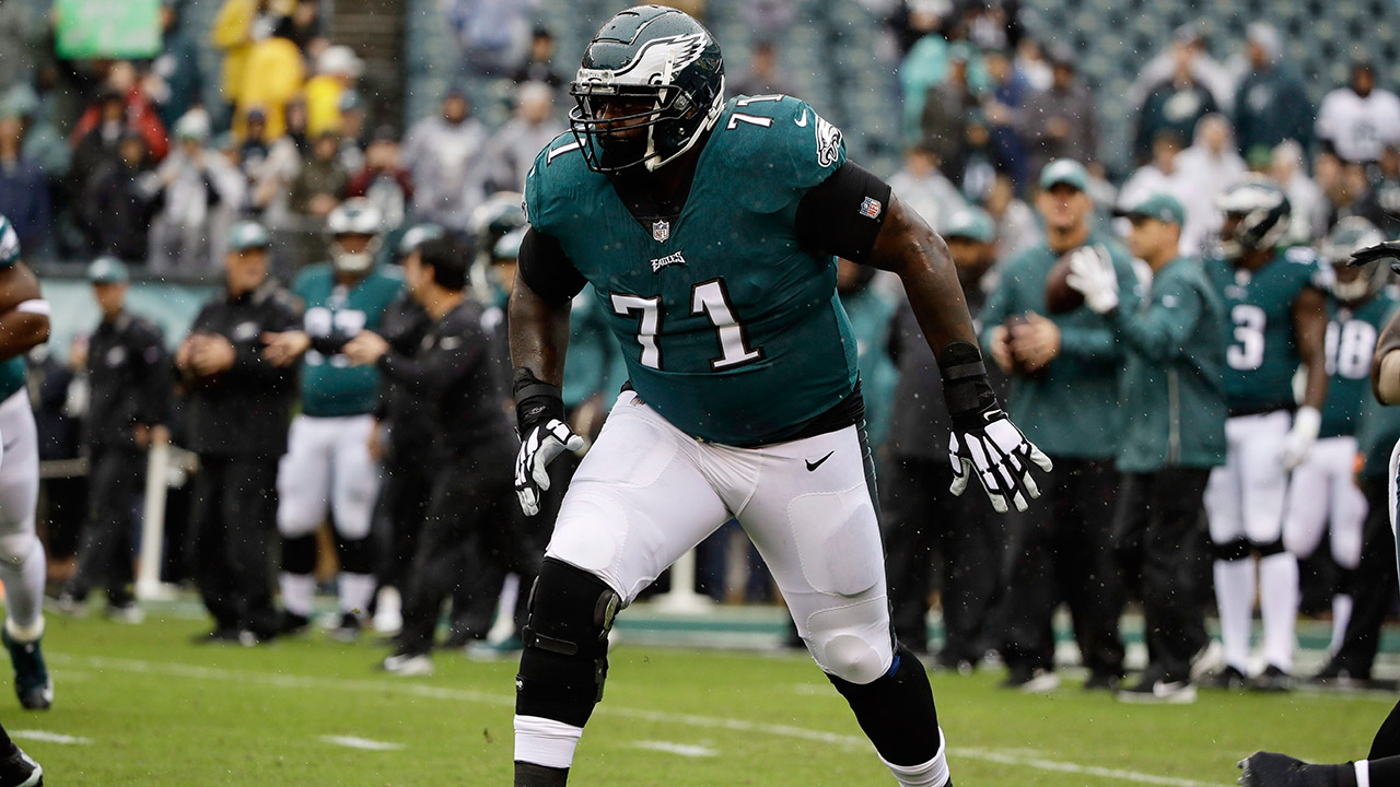 Dallas Cowboys offensive tackle Jason Peters (71) is seen after an