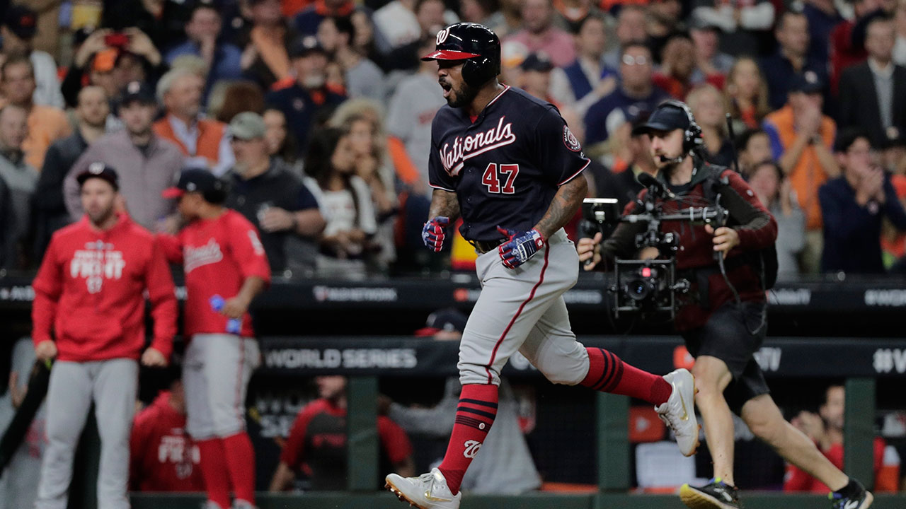 Howie Kendrick home run gives Nationals World Series Game 7 lead