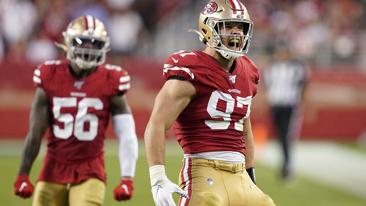 49ers' Nick Bosa receives strong pitch to win top defensive player