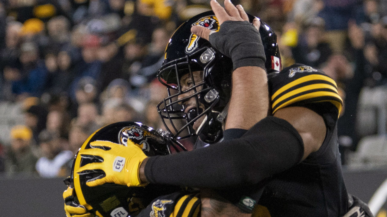 Evans wins first CFL playoff start as Ticats advance to Grey Cup