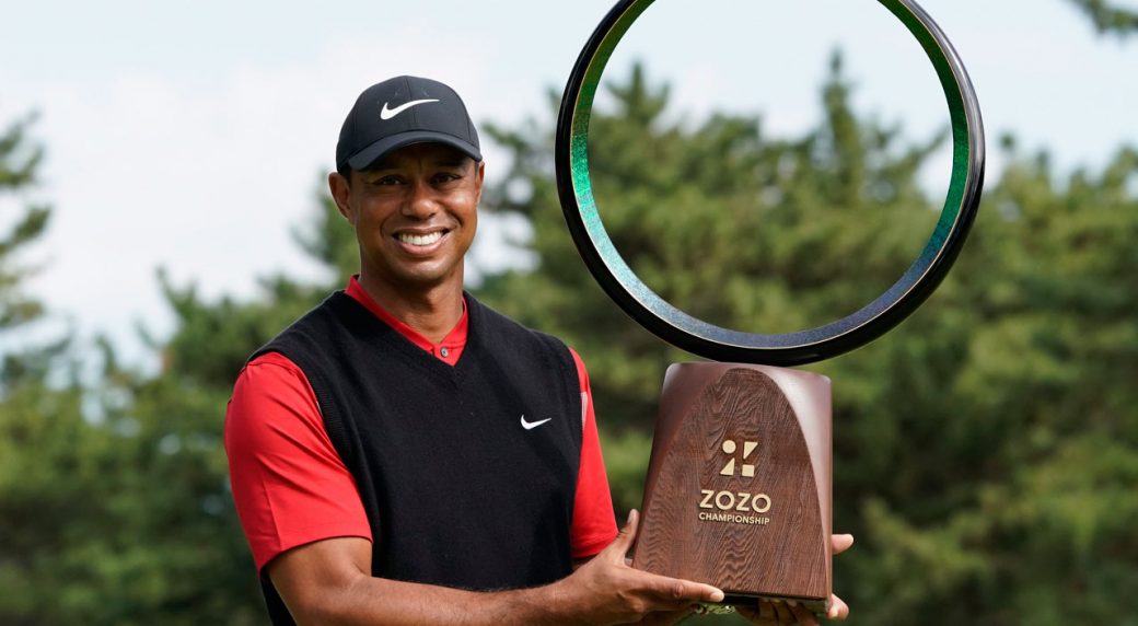 Tiger Woods Wins Zozo Championship For Record Tying 82nd Pga Tour Victory Sportsnet Ca
