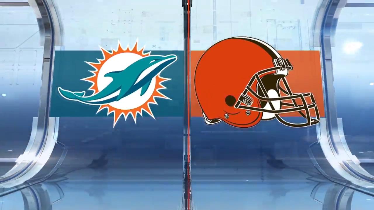 Browns rout Dolphins 41-24 in first game since Garrett mess