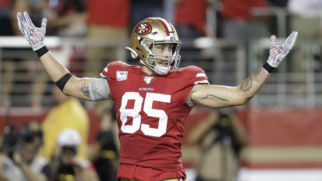 Is George Kittle playing in Week 2? Fantasy injury update for  Seahawks-49ers