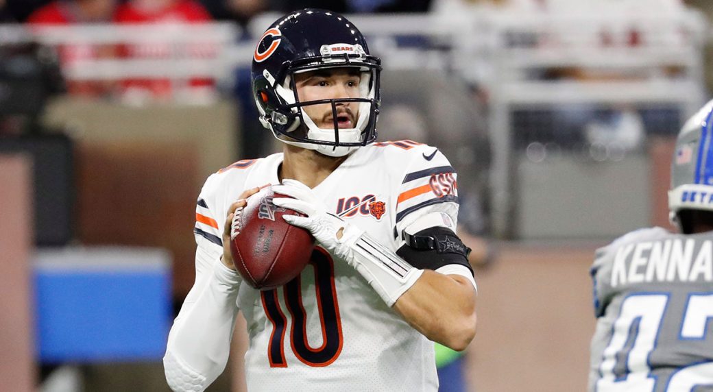 Trubisky day-to-day with right shoulder injury