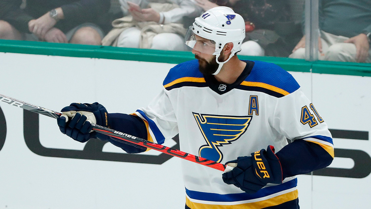Blues' Bortuzzo to have hearing for cross-checking