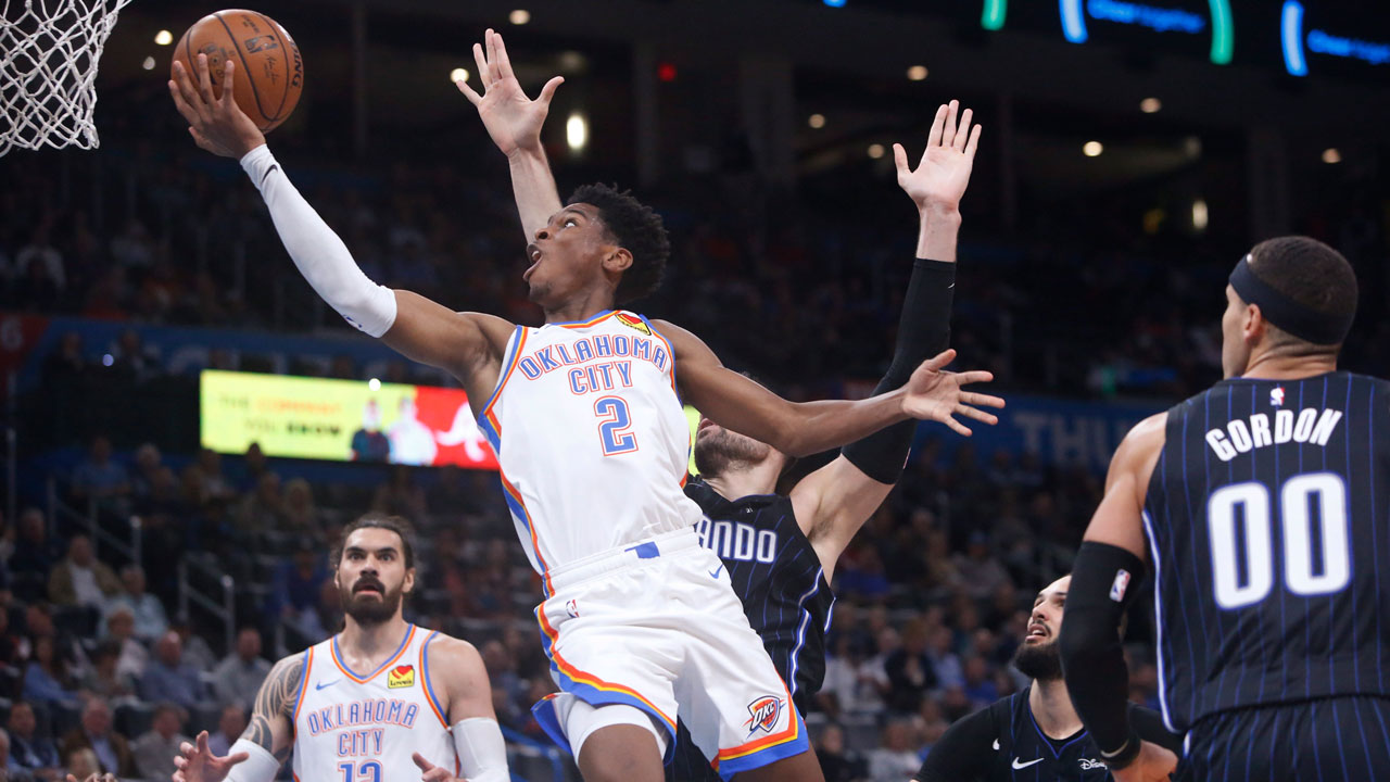 Gilgeous-Alexander leads Thunder past Magic