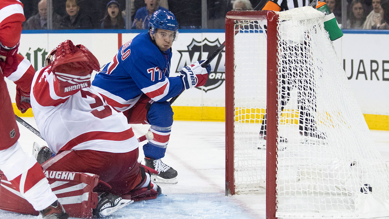 Devils lose to Rangers after historic night from Tony DeAngelo