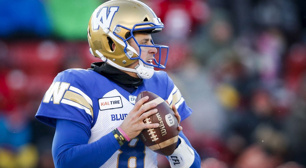 Bombers Collaros motivated to face former team in West final - Sportsnet.ca