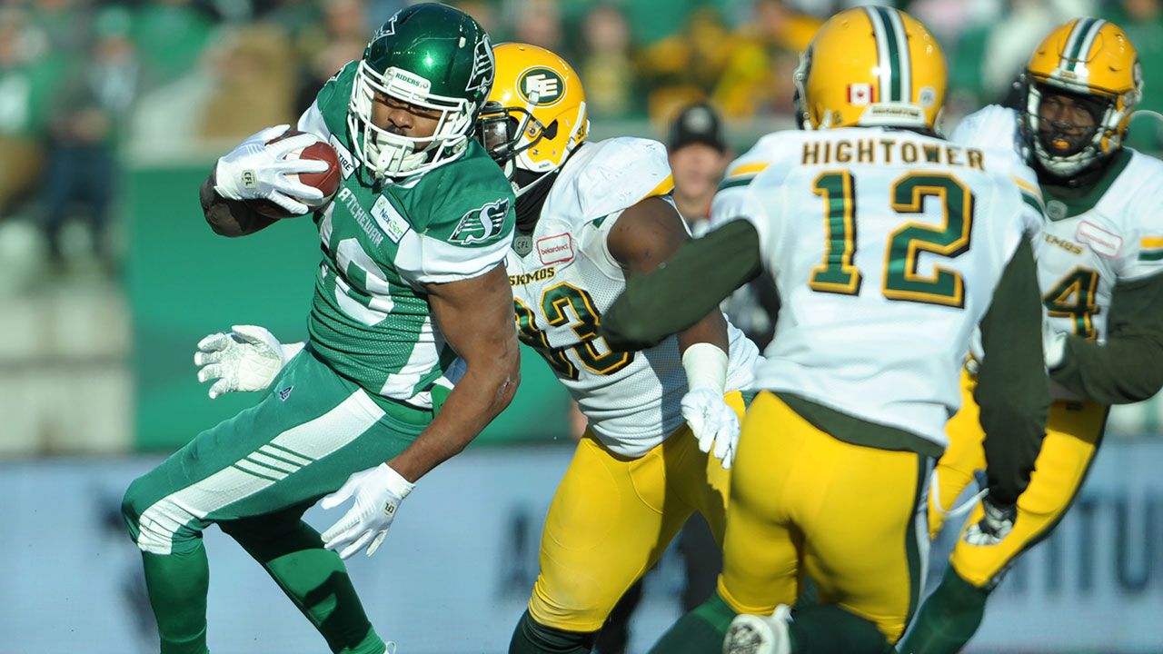 Edmonton Eskimos riding running back duo into CFL playoffs