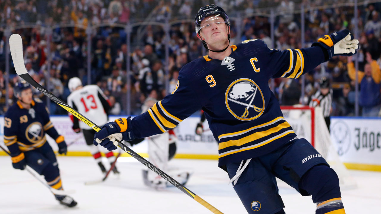 Buffalo ride Eichel and his 4 point night to a big win over Sens