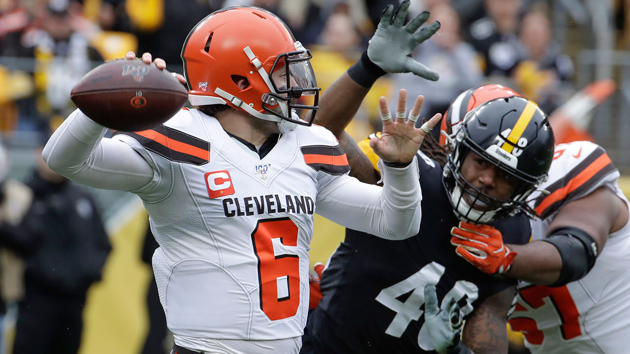 Browns' Jarvis Landry to face Steelers 'for sure' despite knee injury