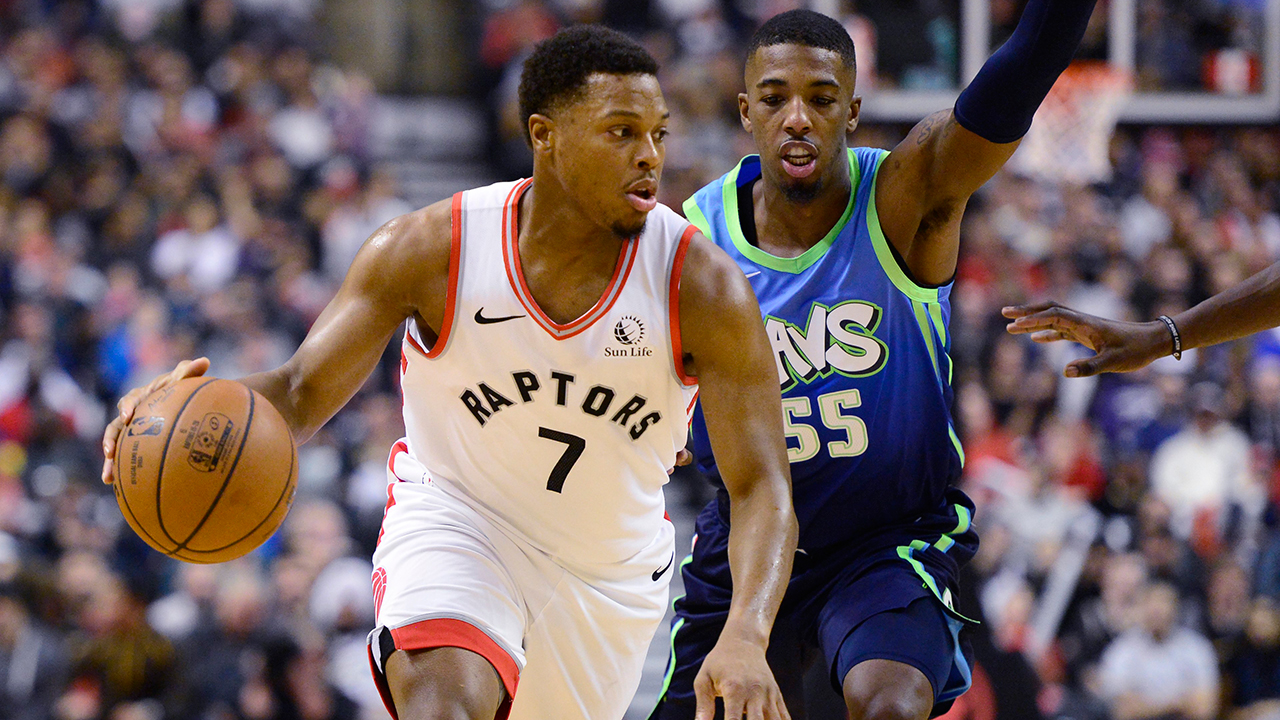 Lowry leads Raptors past Mavs as teams pay tribute on Martin