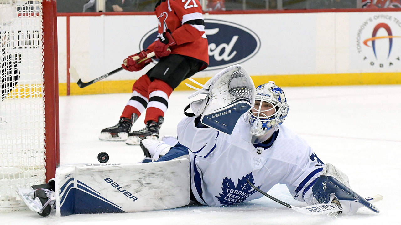 NJ Devils lose to Toronto Maple Leafs in OT