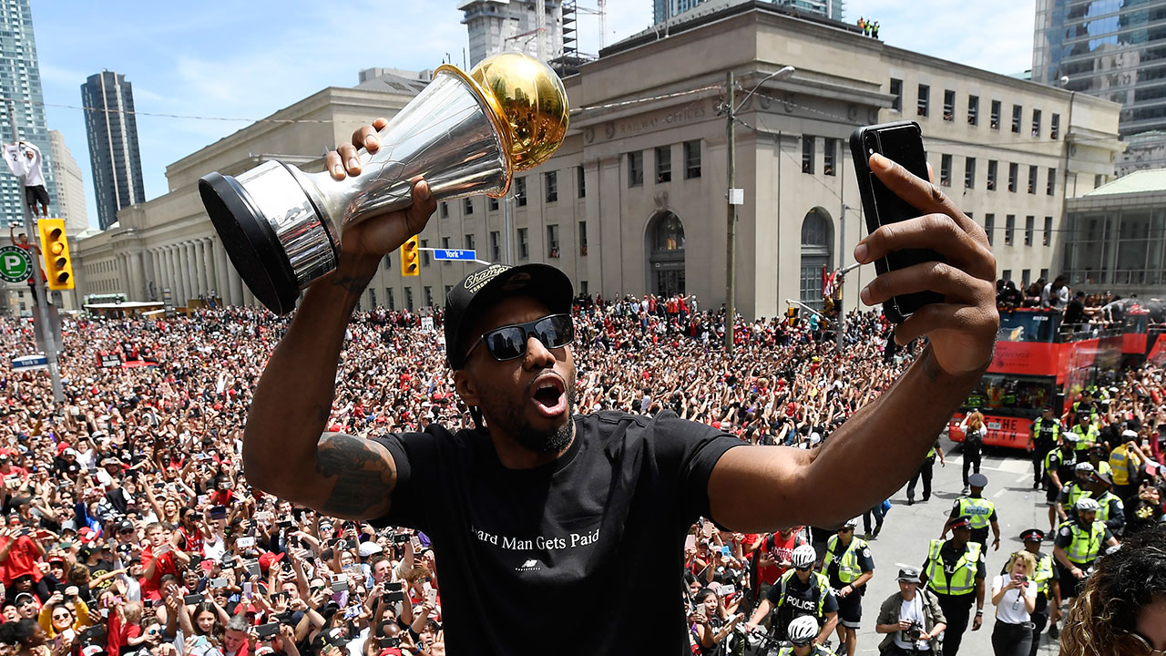 Kawhi Leonard of Los Angeles Clippers is the AP's male athlete of year for  2019 