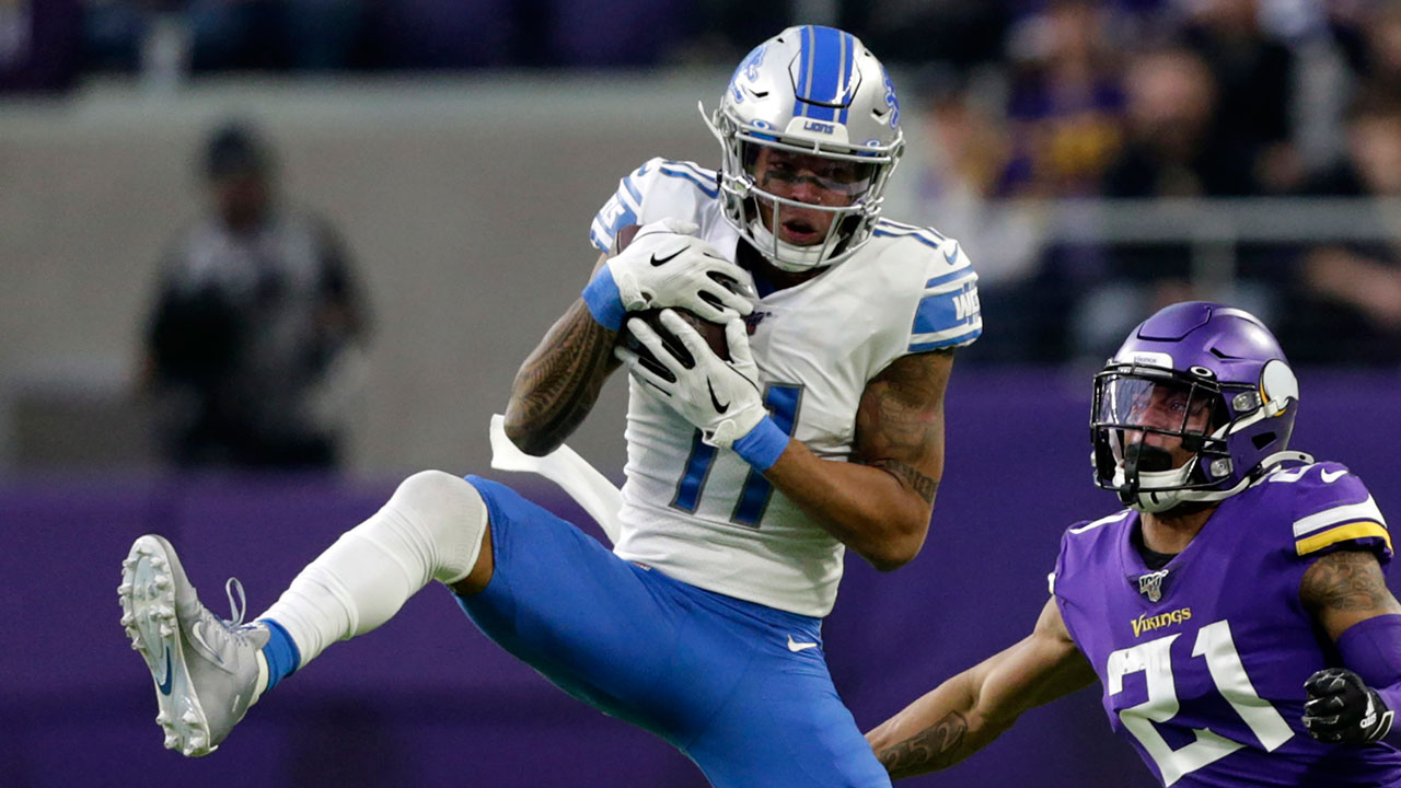 Kerryon Johnson, Marvin Jones out for Lions game