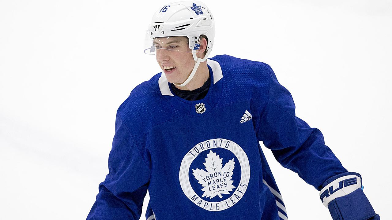 Maple Leafs' Mitch Marner Shows Off Custom-Made Skates for NHL All