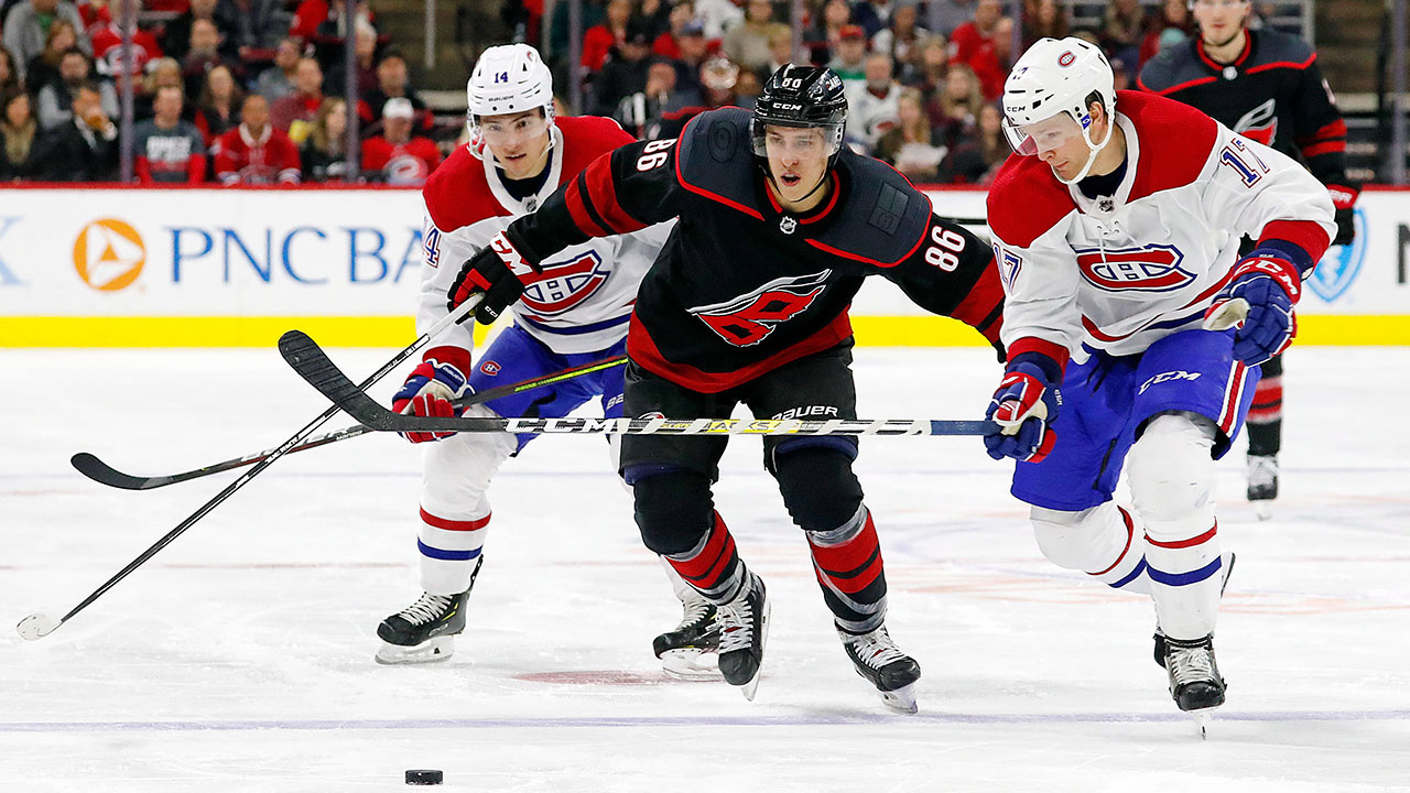 Carolina Hurricanes winger Teuvo Teravainen has been added to the NHL's COVID Protocol list. (Karl B DeBlaker/AP)