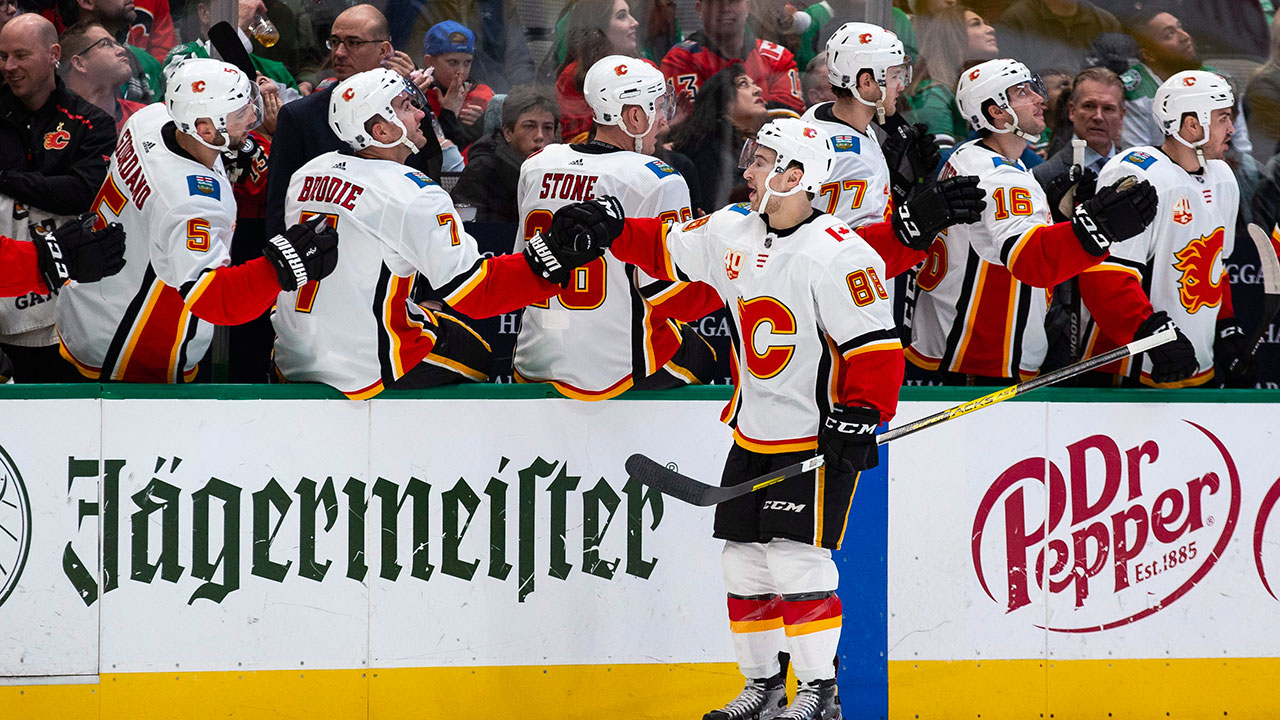 Rittich made 26 saves and picked up an assist as Calgary downed the Stars