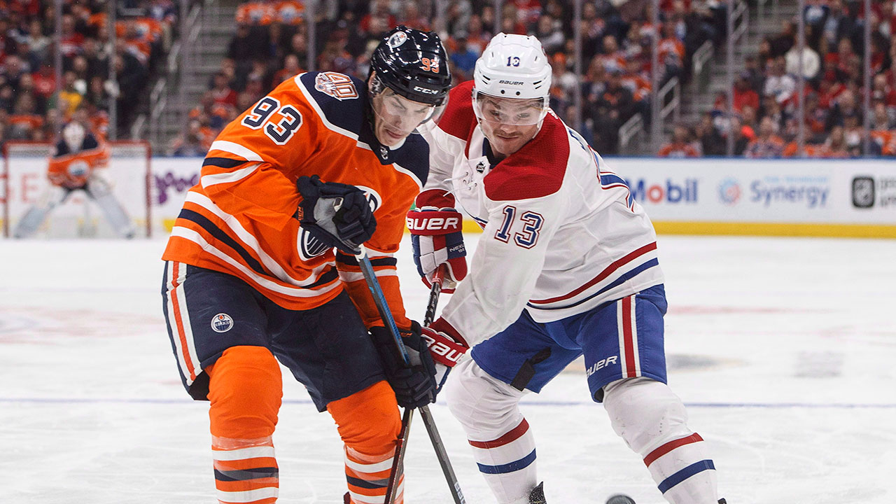 Saturday NHL odds Canadiens road favourites against Oilers